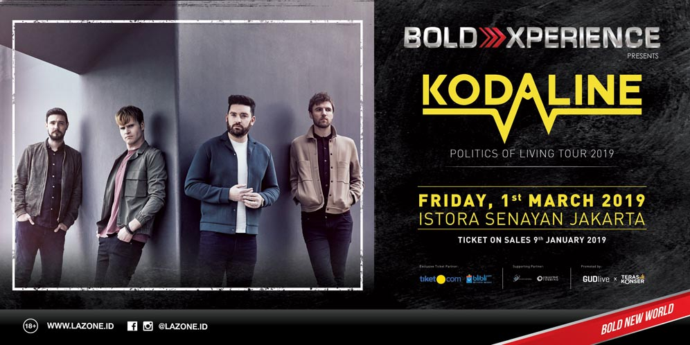 Siap Nonton Kodaline? Dengerin 5 Hitsnya Dulu